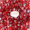 Ausluru 5LB Fire Glass Beads Flat Glass Marbles for Outdoor