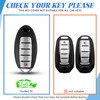 MILD EAST for Nissan 4/5 Button Key Fob Cover, Premium
