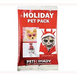 Holiday Pet Pack: Pet Pack Expansion of Shady Pets/Pets Gone Shady Card Game - Card Games for Adults, Teens & Kids