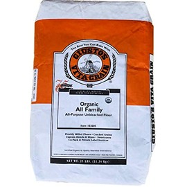 Giusto's Organic All-Purpose All-Family Flour, 25 lb.