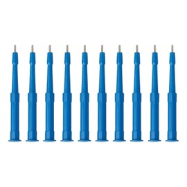 Sterile Disposable Biopsy Punch Curettes, Size 2.5MM, Biopsy Dermal Punch Curette for Piercing & Lab Use with Protective Handle, 10 Pack