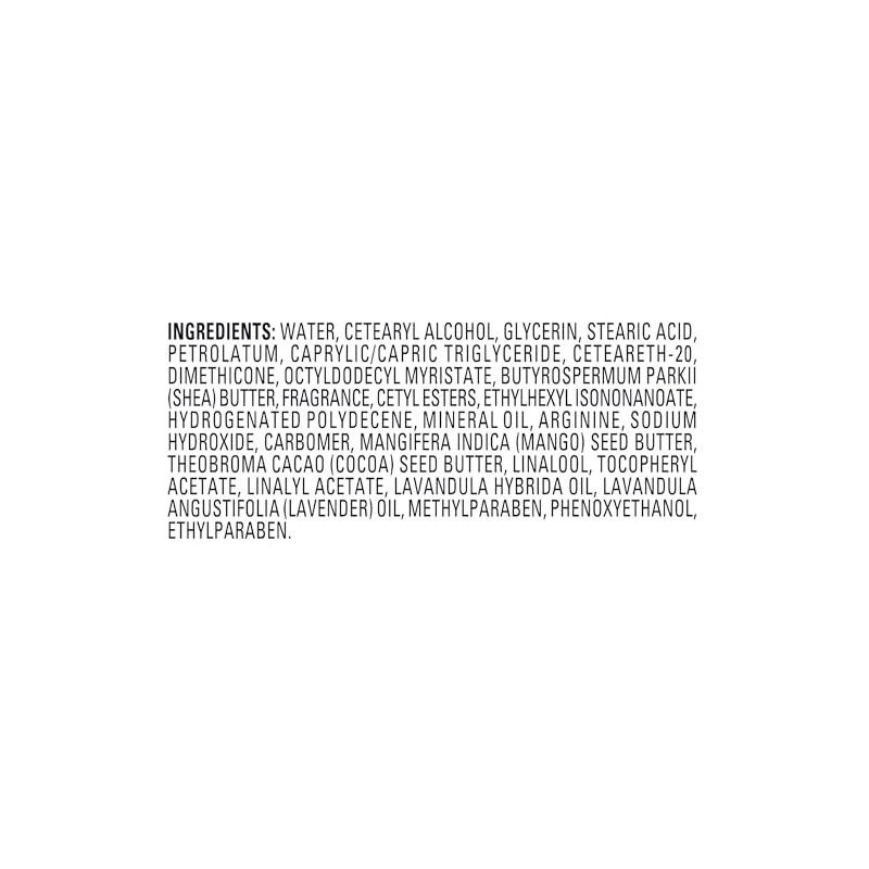 Jergens Lavender Body Butter Hand And Lotion Moisturizer For Women