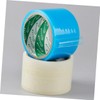 OATIPHO Packing Tape White Duct Tape Plastic Patch Clear Sealing
