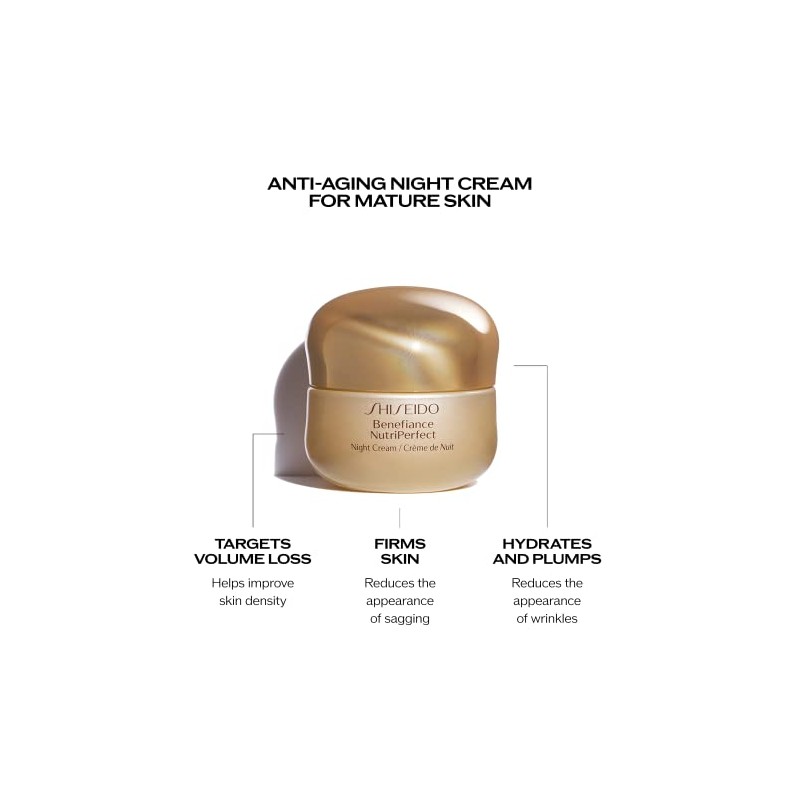 Shiseido Benefiance Nutriperfect Night Cream, 1.7 Oz