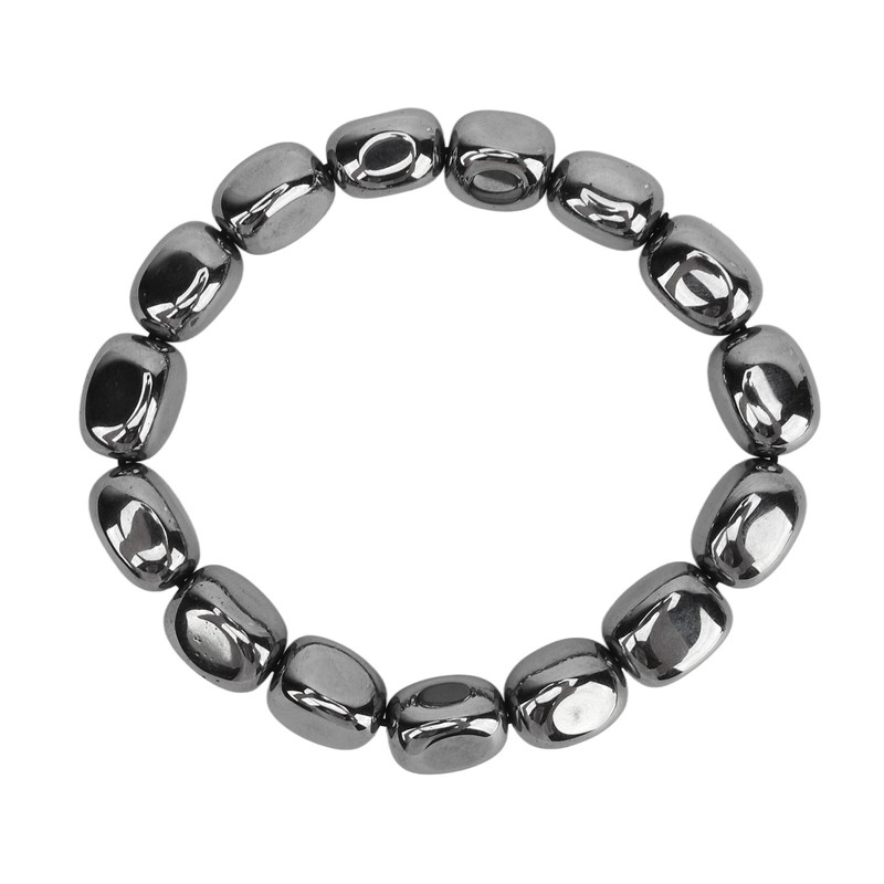 Terahertz Bracelet Adjustable Versatile Stylish Energy Stone Bracelet for Men