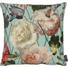 Apelt Cushion Polyester Turquoise/Multi-Coloured, 46 x 46 x 0.5 cm
