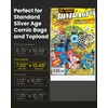 HYARUAT Silver Comic Book Boards – 100 Pack, Acid-Free White