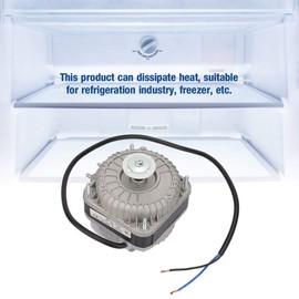 AUNMAS YZF10‑20 Condenser Motor, 33W 0.22A 220V High Speed Condenser Motor Refrigerator Condenser Motor Freezer Fan Motor for Refrigeration Industry Freezer