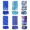 kilofly 6/8 pc Multi-purpose Seamless Headwear Bandanas Mixed Set Value