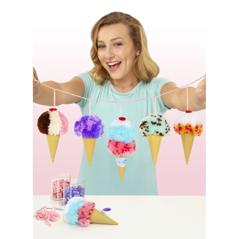 Pom Pom Wow DIY Ice Cream Banner Kit
