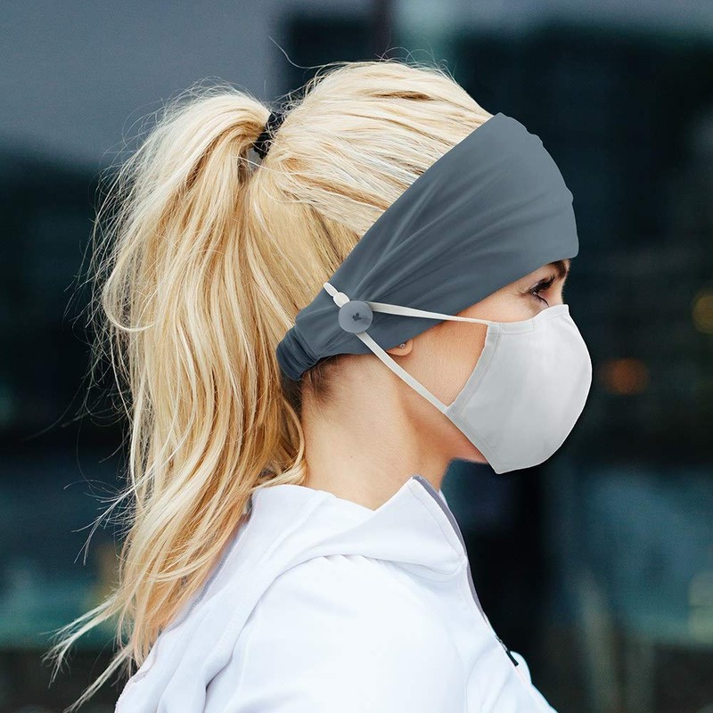 Weddingstar Adult Face Mask Headband Holder for Ear Relief -