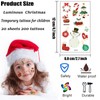 Flyftrey Tattoo Children, Waterproof Children's Tattoos (Luminous Christmas