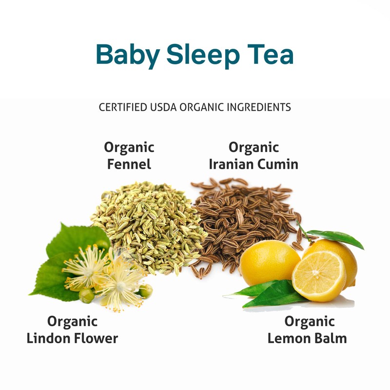 Secrets Of Tea Baby Sleep Tea- Organic Baby Comfort Tea