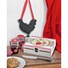 Tea Box with 9 Compartments, Tea Box, Wooden Box for