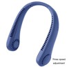 Portable Bladeless Neck Fan for Hands-Free Cooling – 5-Speed USB