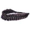BOBIYA Messy Wide 2 Strands Synthetic Hair Braided Headband Plaited