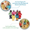 Hape Happy Family African American Dolls | Wooden Dollhouse Figures