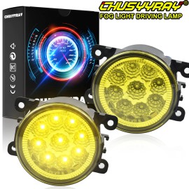 CHUSYYRAY Fit 2013 2014 2015 Acura ILX Bumper Clear Lens Fog Lights Lamp Pair Replacement