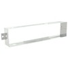 "Nuk3y Solid Brass Mail Slot with Double Flap and Sleeve