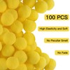 TUPARKA 100 Pcs Pom Poms Yellow Craft Pompoms Balls 1