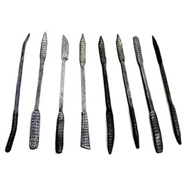 8pc Riffler Wood Rasp Set In Wallet