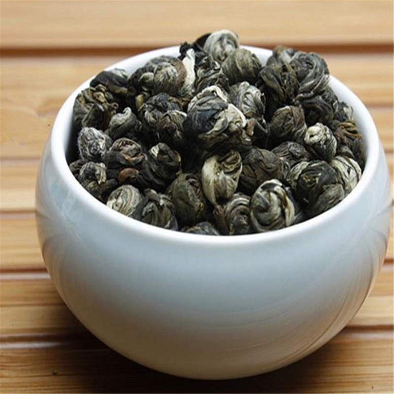 250g (0.55LB) Top Grade 100% Jasmine Dargon Pearls Tea Organic