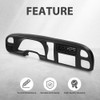 G-PLUS Dash Board Bezel Cover Double Din Compatible with Dodge