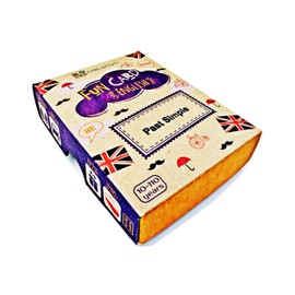 Fun Card English PAST SIMPLE (grammar and vocabulary flashcards + exciting game)