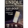 Unique Lighting Systems Flex Gold Series T3 1W 100 Lumen