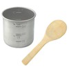 Stainless Steel Rice Measuring Cup + Rice Paddle Scoop Spatula