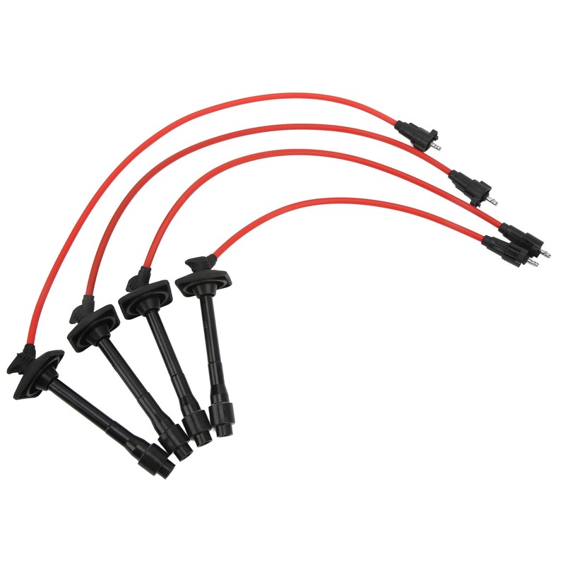4Pcs/Set Spark Plug Wire Set Ignition Cable Kit 90919‑22400 Replacement