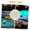 NOLITOY Fiberglass Pool Head Sturdy Replacement Tip for Snooker Billiards