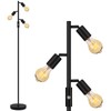 BoostArea Tree Floor Lamp, Industrial Floor Lamp, Modern Standing Lamp