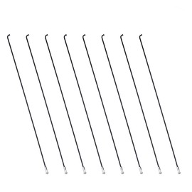 VANZACK Bike Wheel Spokes 14G J Bend Mountain Bike Steel Spokes Bicycle Spoke Replacement, 260MM/10.2Inch, 36 Sets