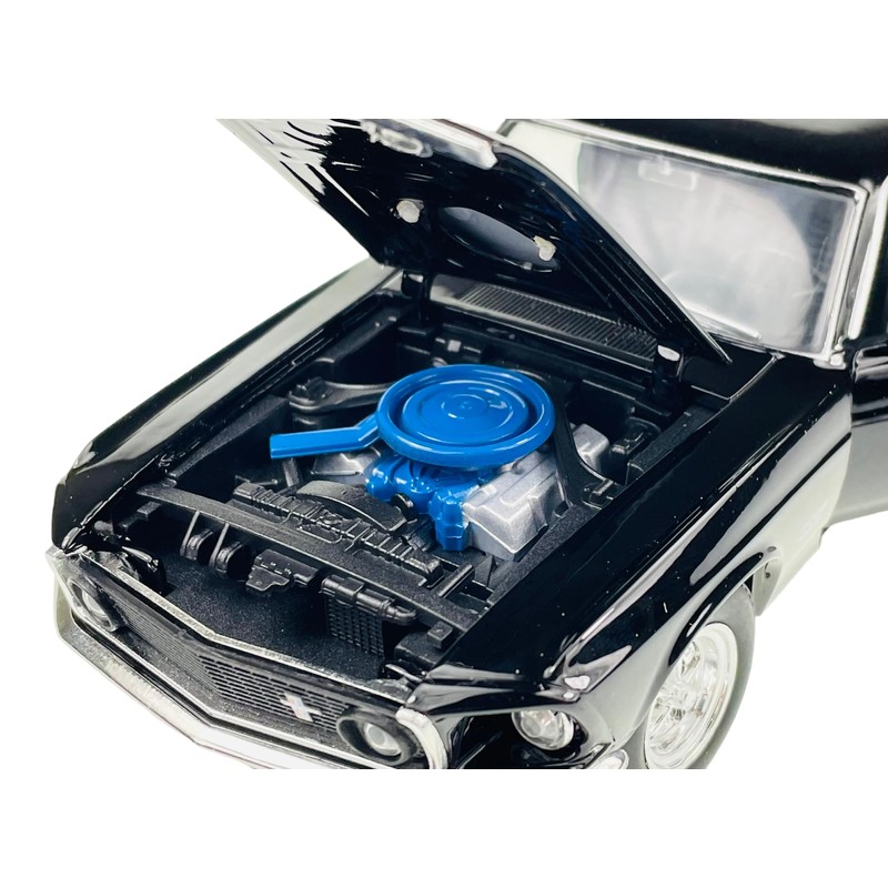 Welly Ford Mustang Boss 429 Coupe Black Type I 3rd