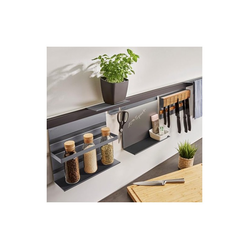 SO-TECH® / Kesseböhmer Linero MosaiQ kitchen cloth holder (fixation above)