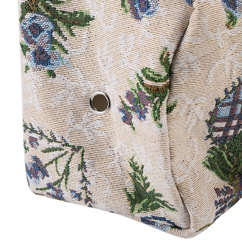 Household Fabric Crafts Knitting Needles Storage Sweater Woven Organizer Bag