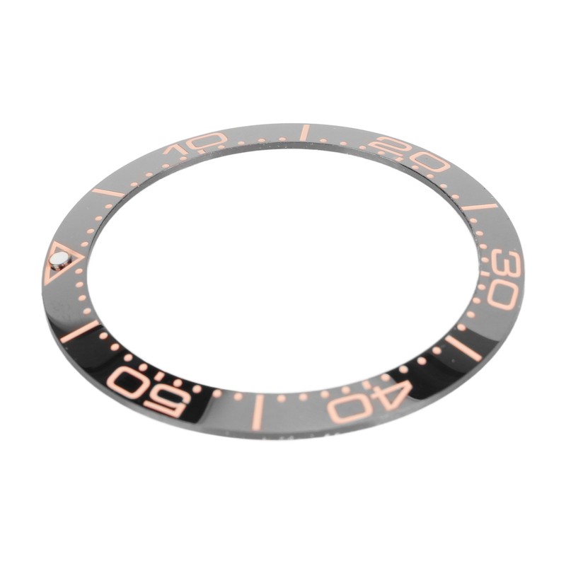 Ceramic Watch Bezel Ring Professional 38mm Watch Bezel Insert Replacement