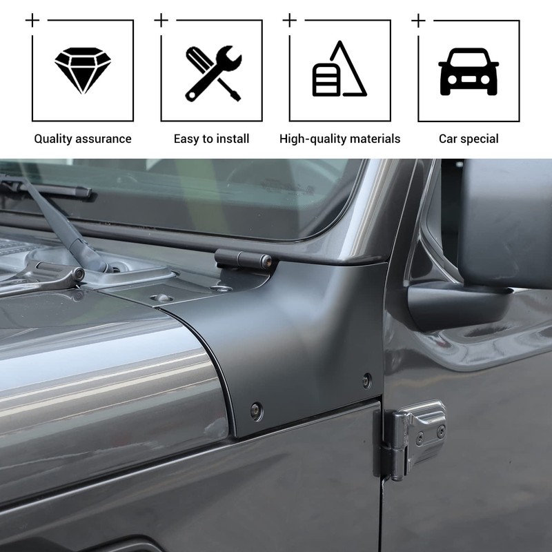 Hoolcar Cowl Body Armor Outer Corner Guards Hood Guard Cover