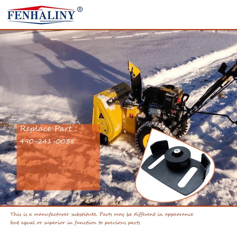 Fenhaliny Universal Rolling Skid Shoes 490-241-0038 Compatible with MTD Craf-stman