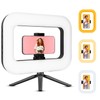Smartphone Ring Selfie Light Kit Handheld LED Mobile Video Stabilizer