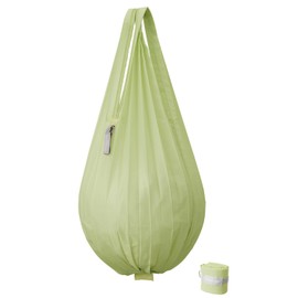 Marna Shupatto Minimalist Bag Drop 3.2 gal (12 L) (Lime Sorbet) Spat Eco Bag, Folding Shopping Bag (Drop Vertical/Large Capacity)