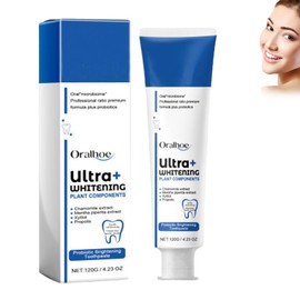 Sp-6 Toothpaste, 120 G Probiotics Bright White Toothpaste Toothpaste Sp-6 Brightening Ultra Whitening Toothpaste Sp-6, Deep Cleaning Oral Care Toothpaste, Fresh Breath (Blue)