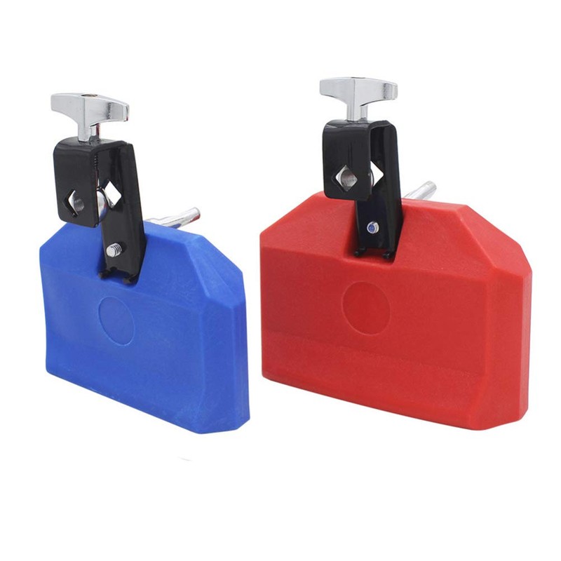 EXCEART Jam Block Plastic Latin Percussion Block Drum Musical Instrument