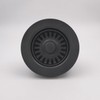 Black Polymer Drain Kitchen Sink Drain Assembly with 2 Removable