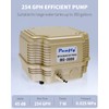 Pawfly 254 GPH Aquarium Air Pump Adjustable Quiet Oxygen Aerator