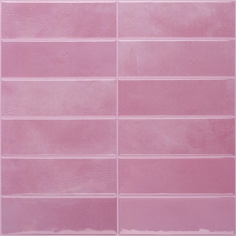 VaryPaper Pink Peel and Stick Backsplash for Kitchen 10 Sheets
