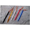 WOONEKY 10pcs Tent Pegs Aluminum V-Shape Stakes Snow Tent Stakes
