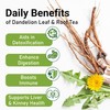 Dandelion Leaf & Root Tea Bags, 100% Natural Herbal Tea