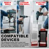 6 Inch (152mm) Extra-Length Serrated Masonry Drill Bit Set -